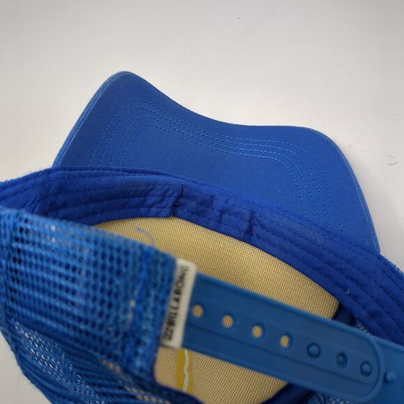 Billabong Australia Snapback Trucker Hat Blue OSFA Adjustable Mesh Back 6 Panel - Picture 7 of 9